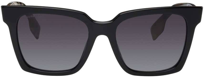 Burberry Black Check Sunglasses