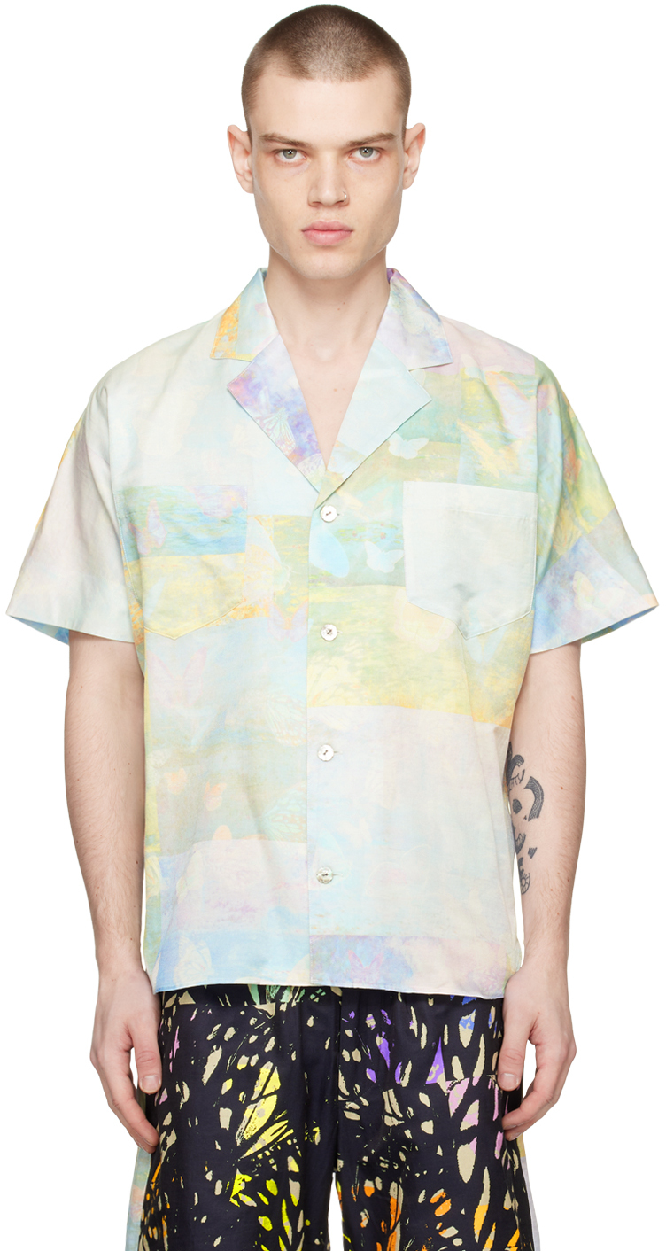 Tanaka Blue Southern France Shirt In Under The Water