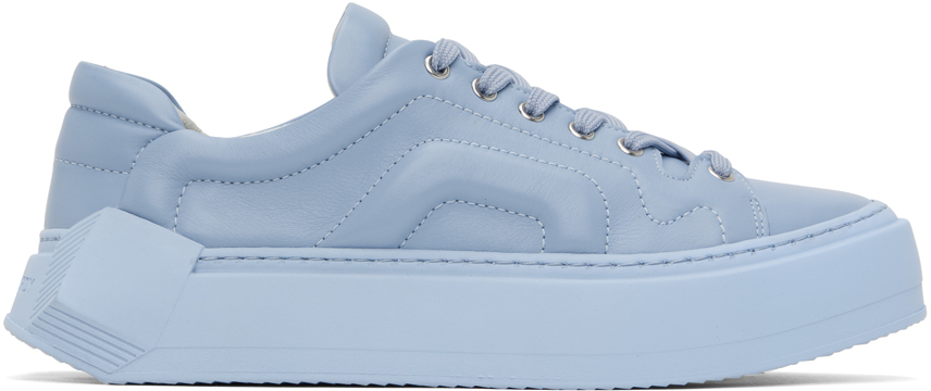 Blue Cubix Leather Sneakers
