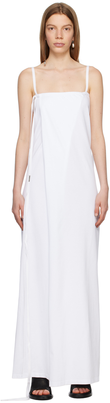 White Kathalena Maxi Dress by Ann Demeulemeester on Sale