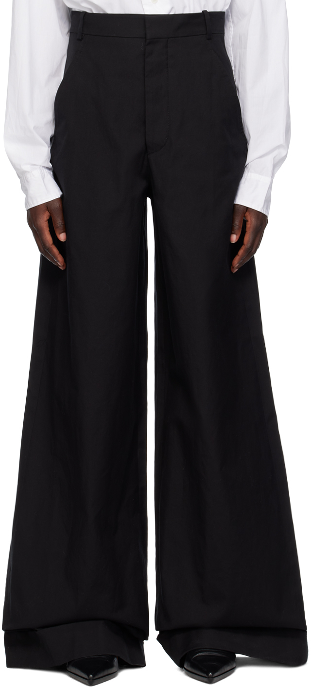 Ann Demeulemeester Black Dorothée Trousers