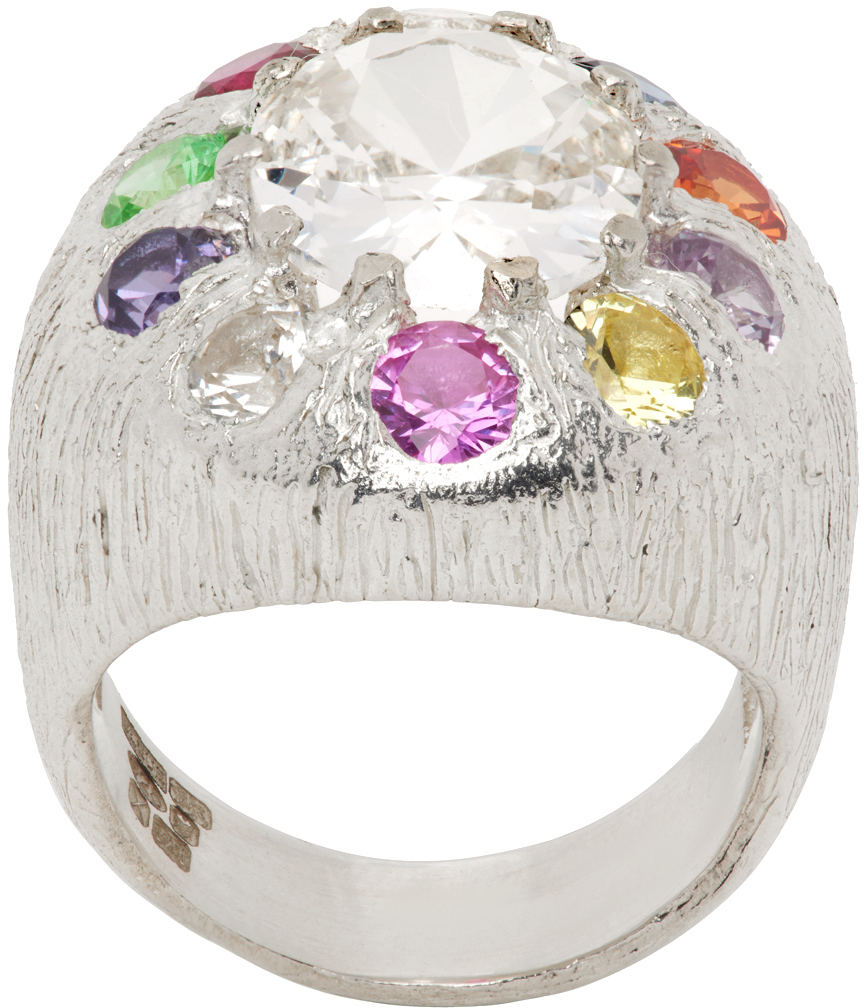 Silver 'The Burnham' Signet Ring