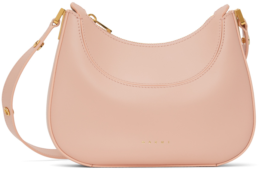 Museo Soft Mini Bag in bright pink shearling