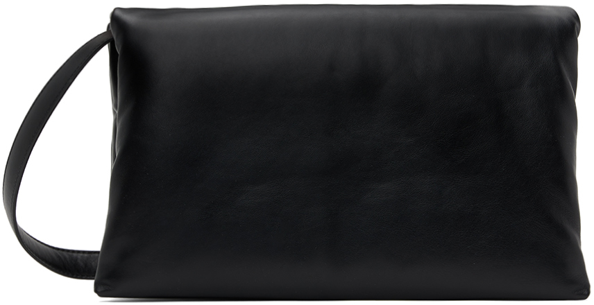 Marni Black Large Prisma Bag In 00n99 Black