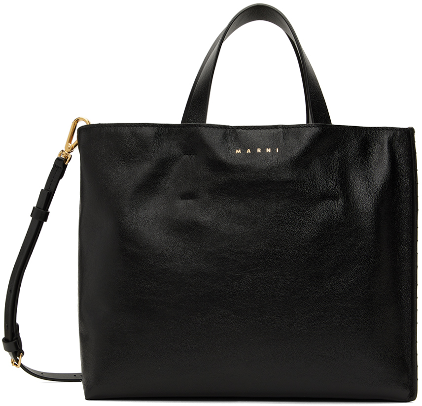 Black Everett Tote SSENSE Women Accessories Bags Tote Bags 