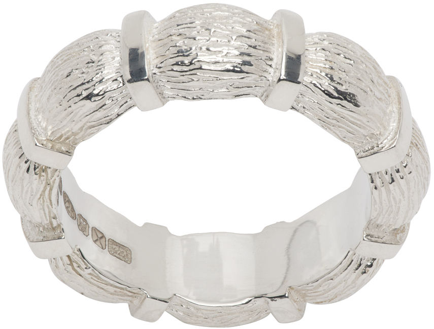 Bleue Burnham Silver Window Box Ring In Silver (925)