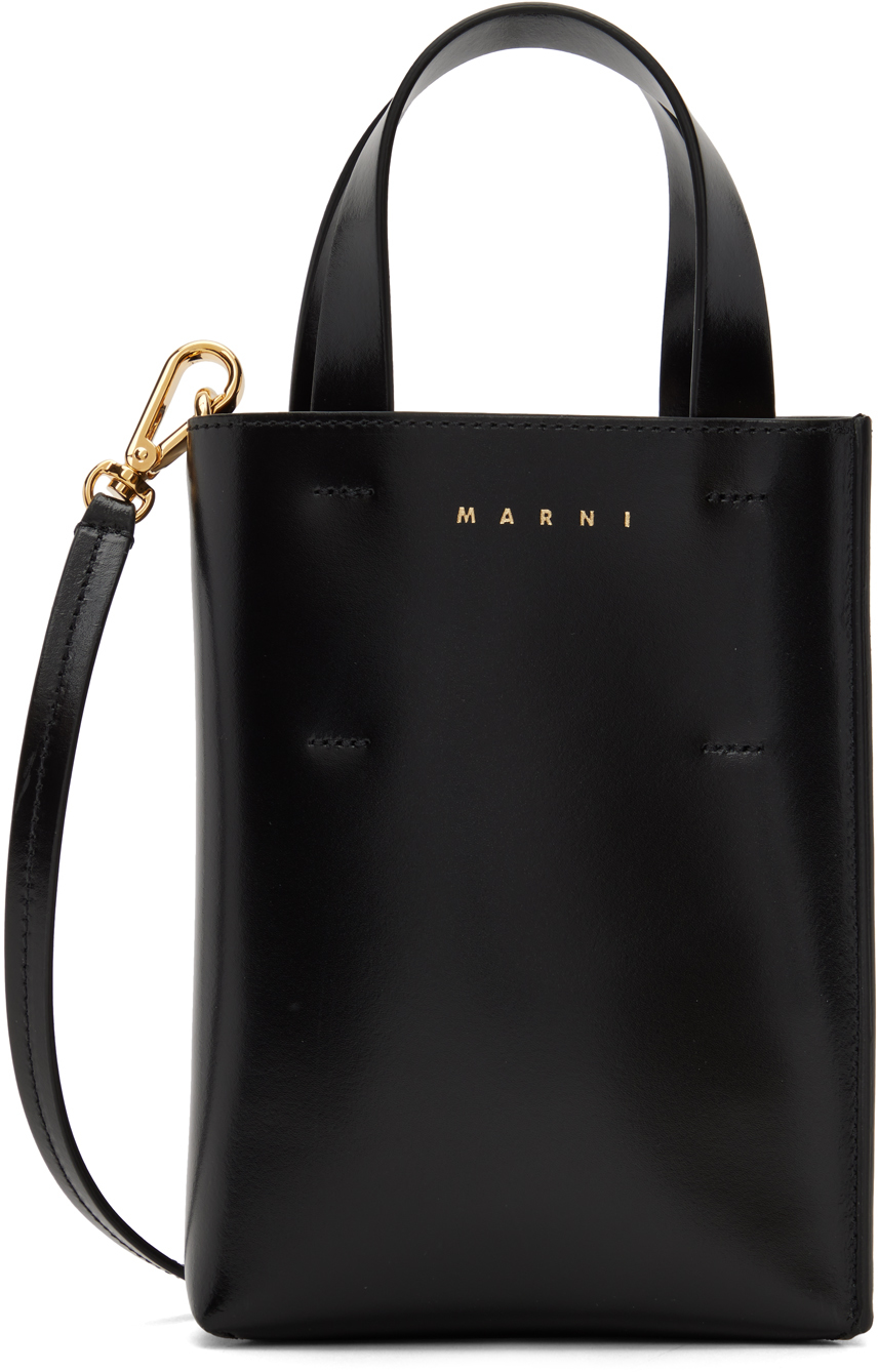 Black Nano Museo Bag by Marni on Sale