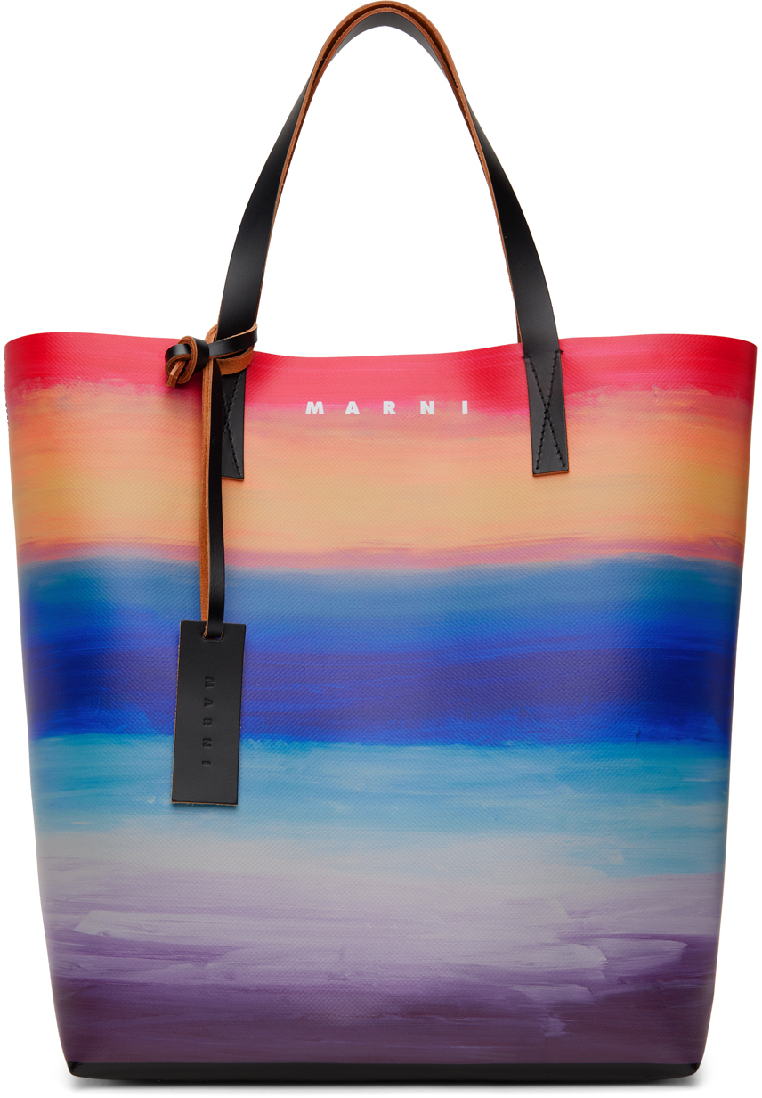Marni Tribeca Tote Bag In Multicolor
