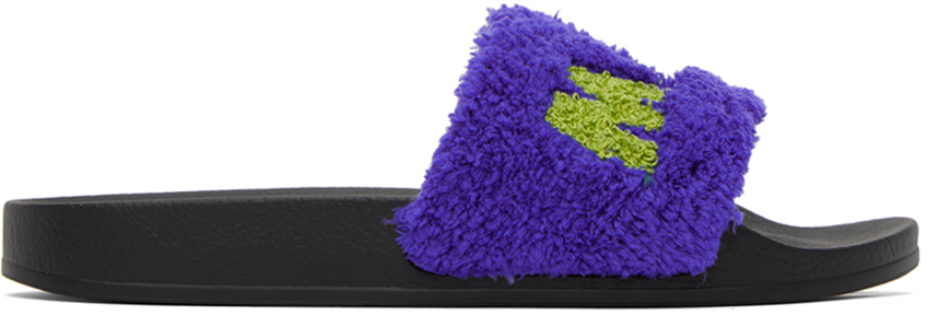 Marni Shoes In Zo563 Bluette/lime