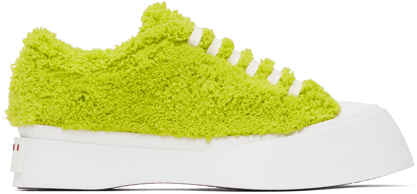 Marni Sneakers In Lime Green