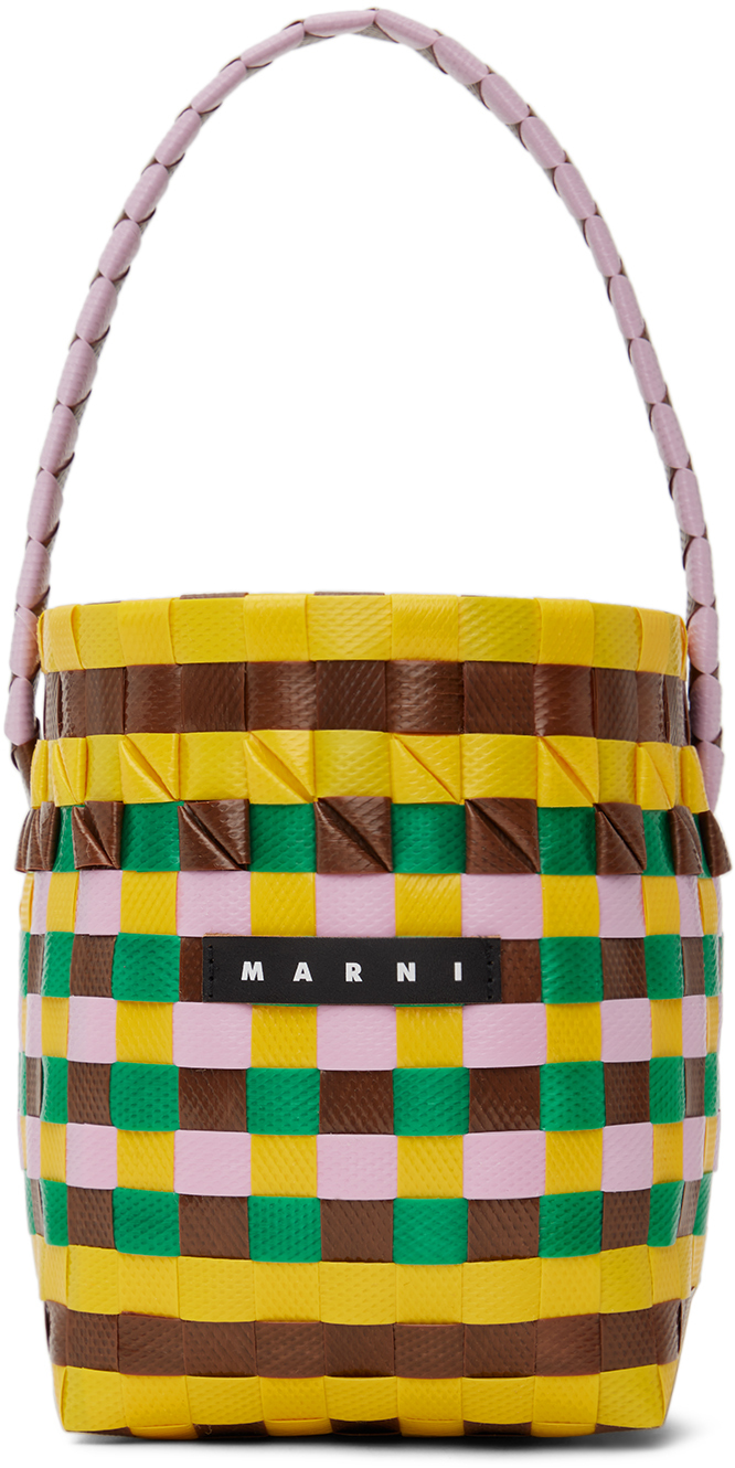 Marni Kids Multicolor Pod Bucket Tote