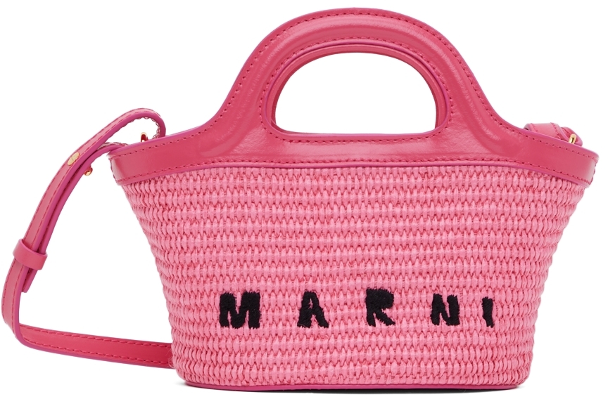 Tropicalia Micro Basket Bag in Multicoloured - Marni