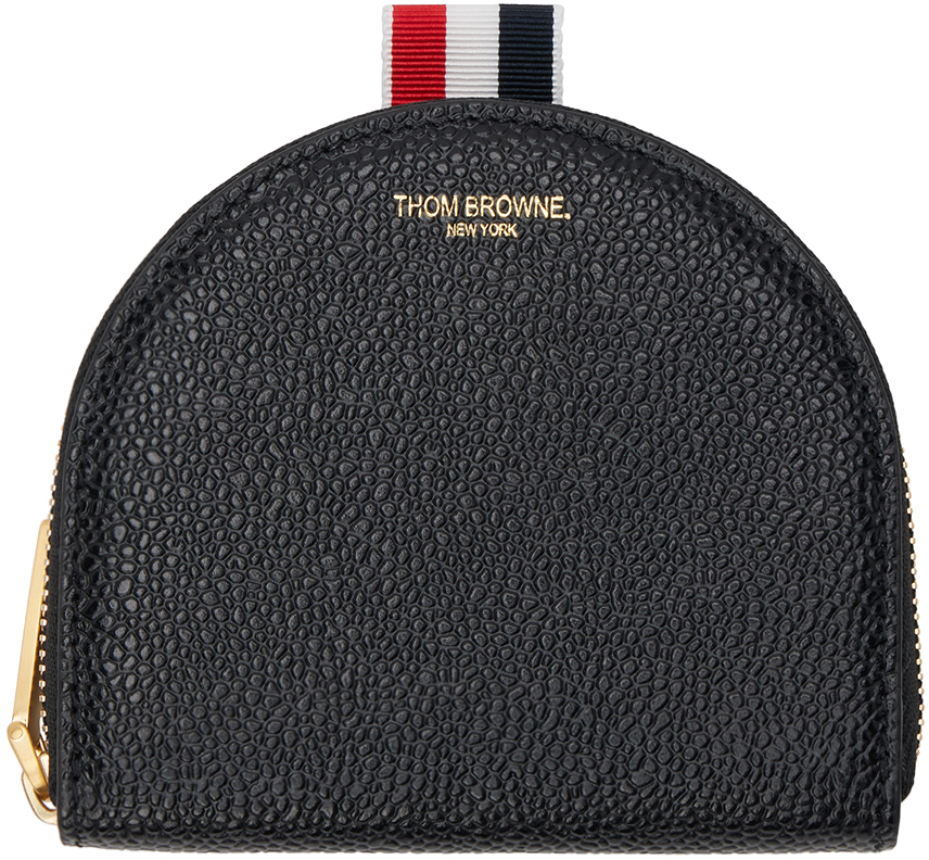 Thom Browne: Black Small Vanity Coin Pouch | SSENSE UK