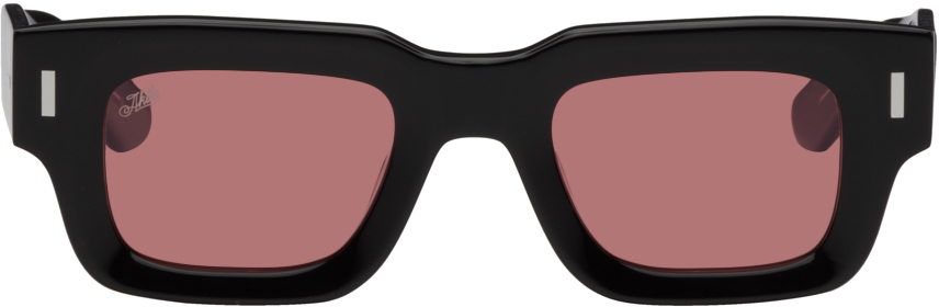 Akila Black Ares Sunglasses In Black/red