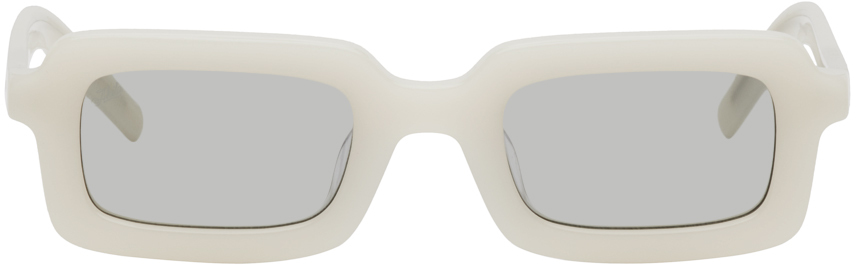 Akila Off-white Eos Sunglasses In Cream