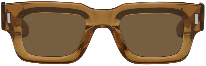 Akila Brown Ares Sunglasses In Honey