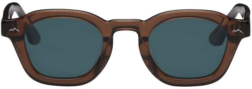 AKILA Brown Afield Out Edition Logos Sunglasses