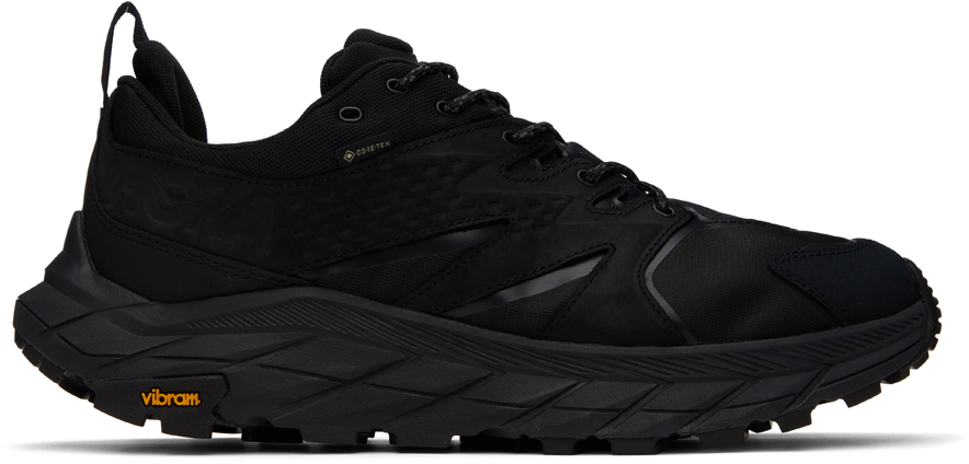 HOKA: Black Anacapa Low GTX Sneakers | SSENSE Canada