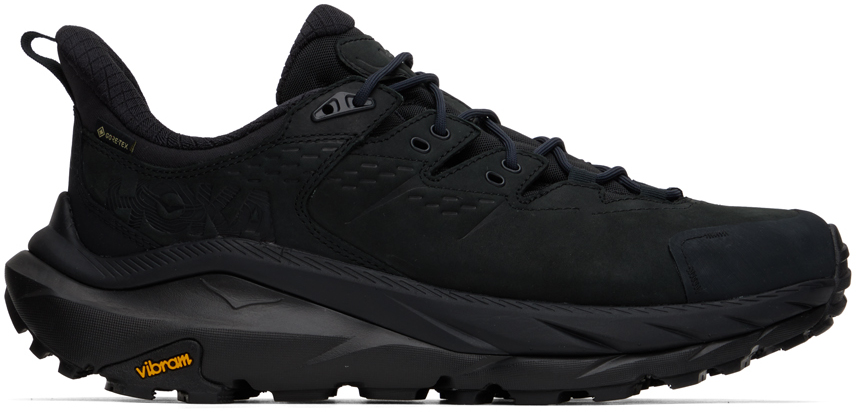 Black Kaha 2 Low Sneakers by HOKA on Sale