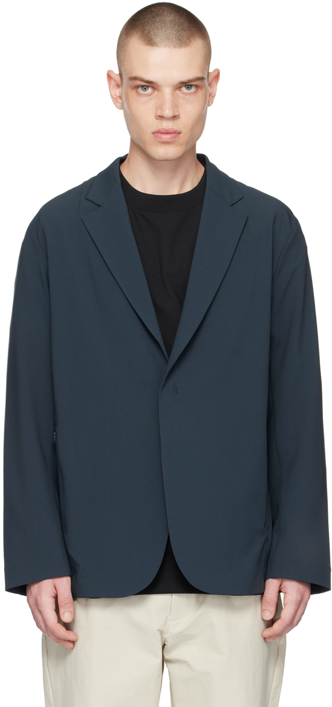 Descente ALLTERRAIN: Navy Tailored Blazer | SSENSE