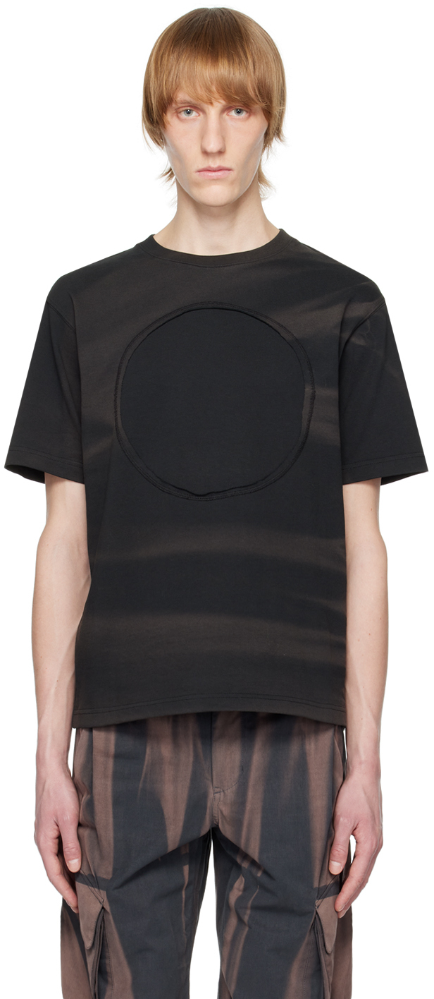 Jiyongkim Black Sun-bleached T-shirt
