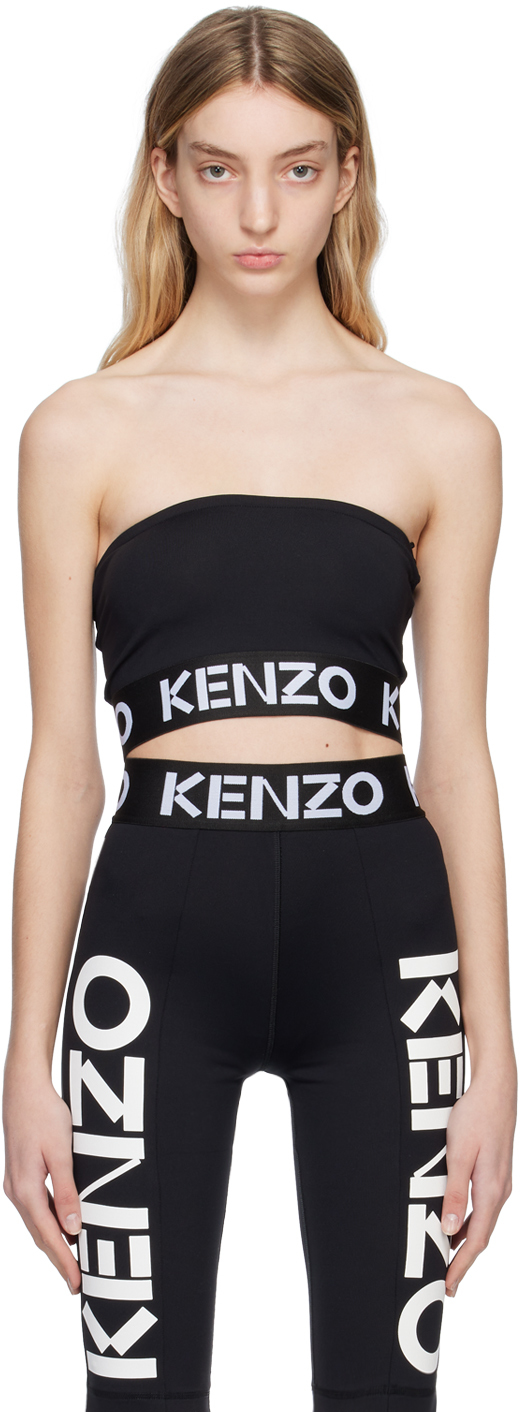 Kenzo Sport Top In Black