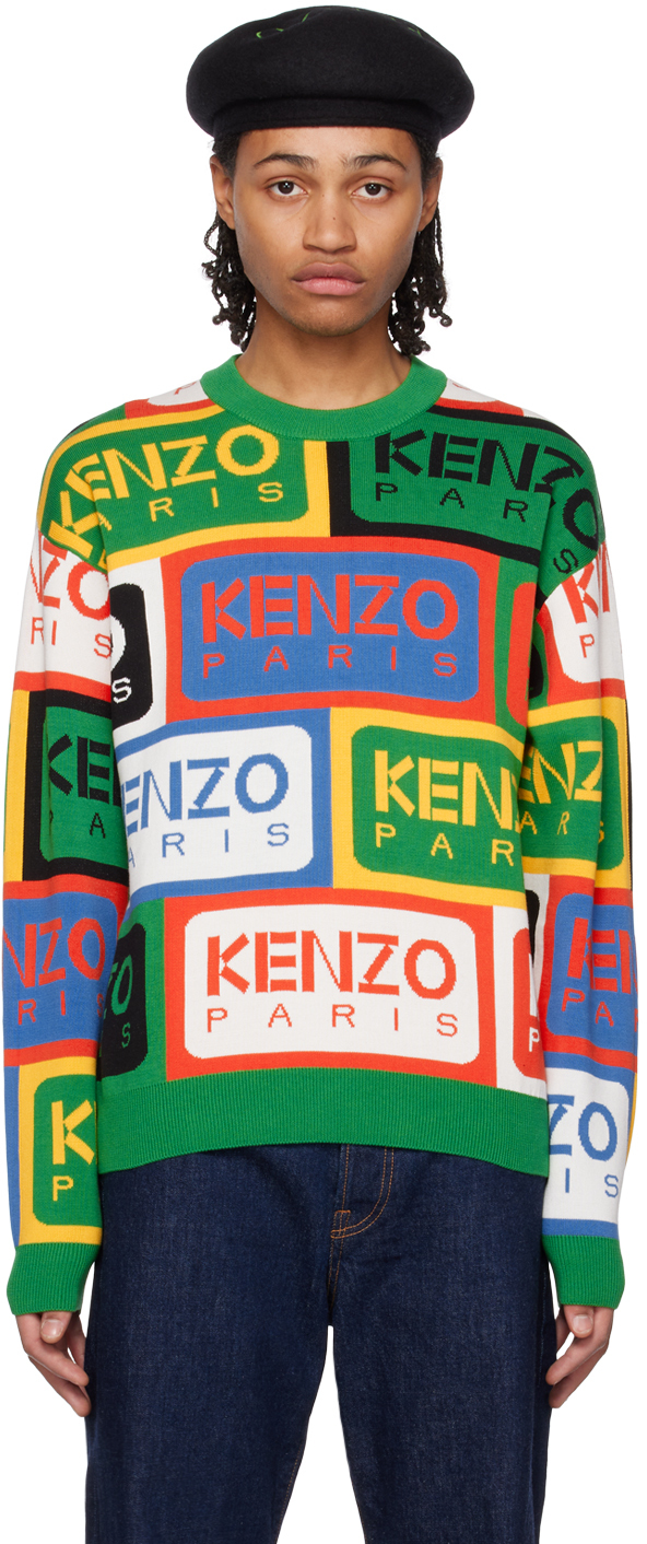 Multicolor Kenzo Paris Crewneck Sweater