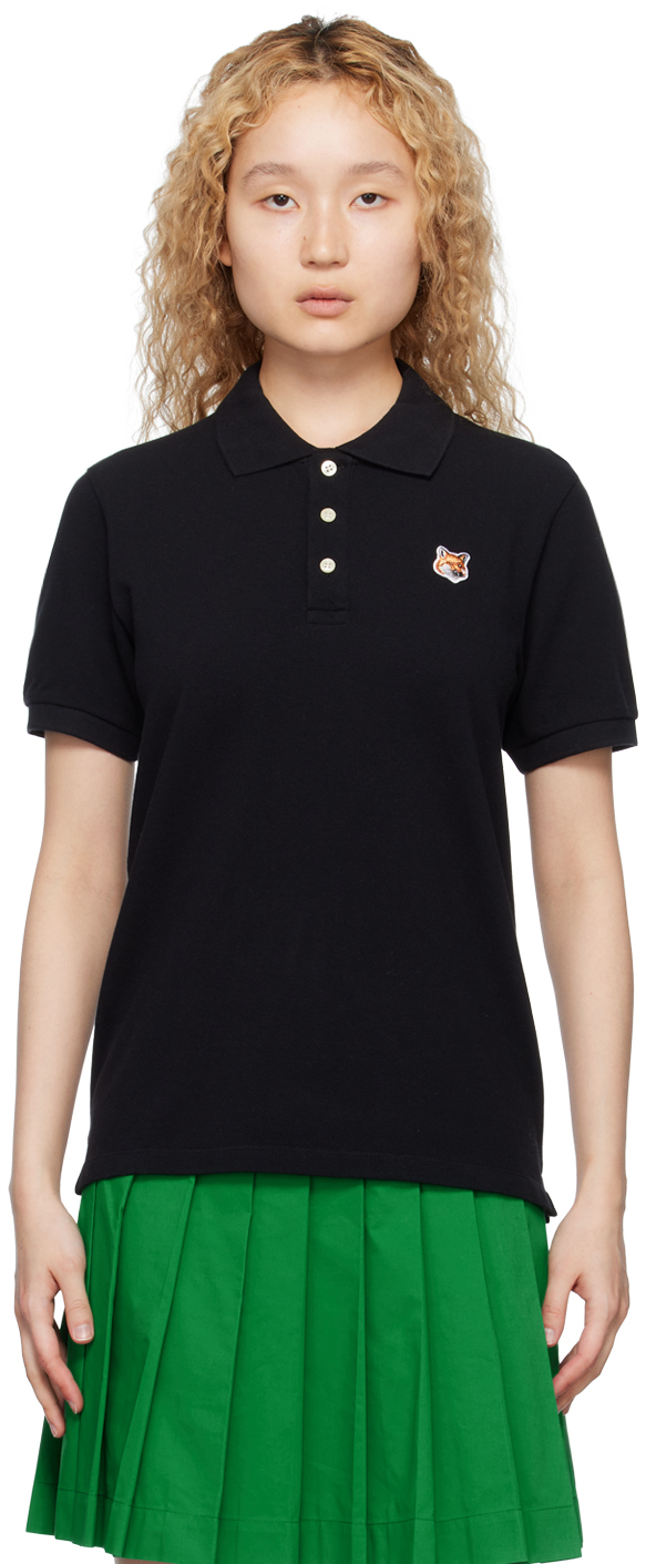 Maison Kitsuné Black Fox Head Polo