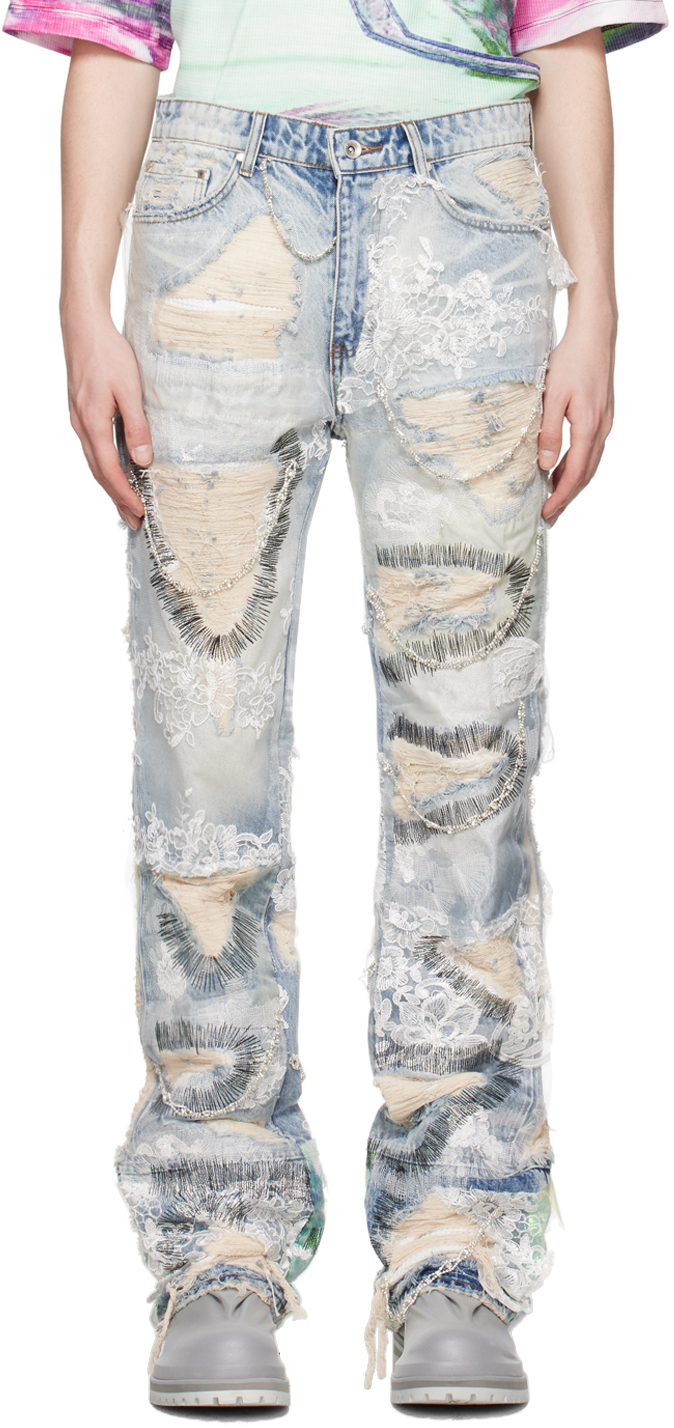 WHO DECIDES WAR BLUE AFFINITY JEANS