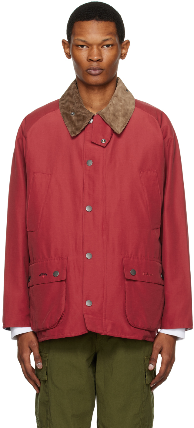 Barbour Red Noah Edition Bedale Jacket