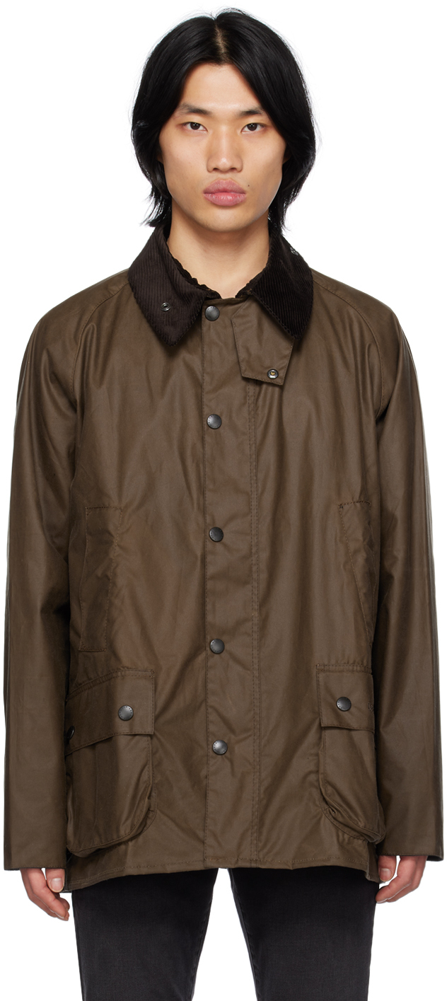 BARBOUR BROWN BEDALE WAX JACKET