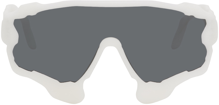 Henrik Vibskov White Big Safety Sunglasses