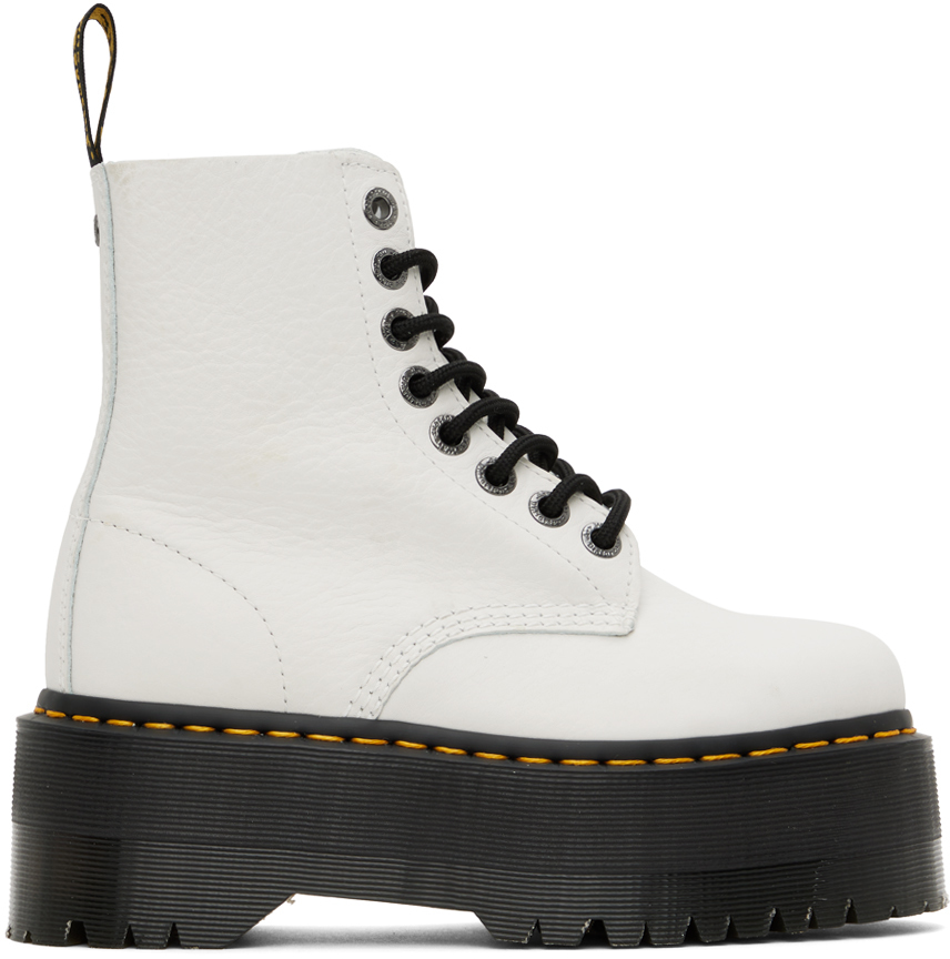 White 1460 Pascal Max Boots