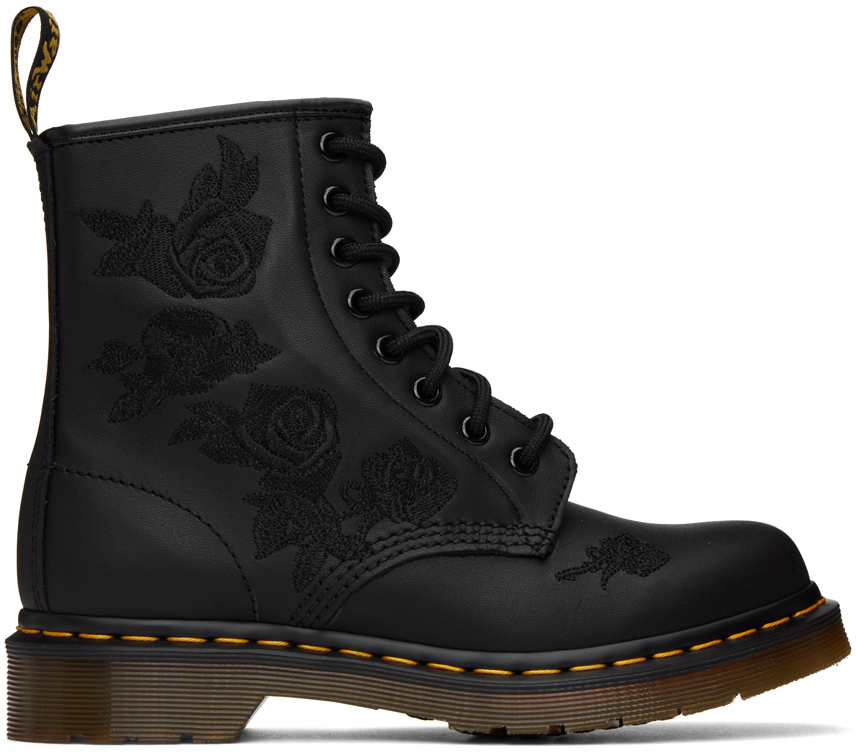 Dr. Martens Black 1460 Vonda Mono Boots