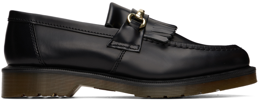 Dr. Martens Black Adrian Snaffle Loafers