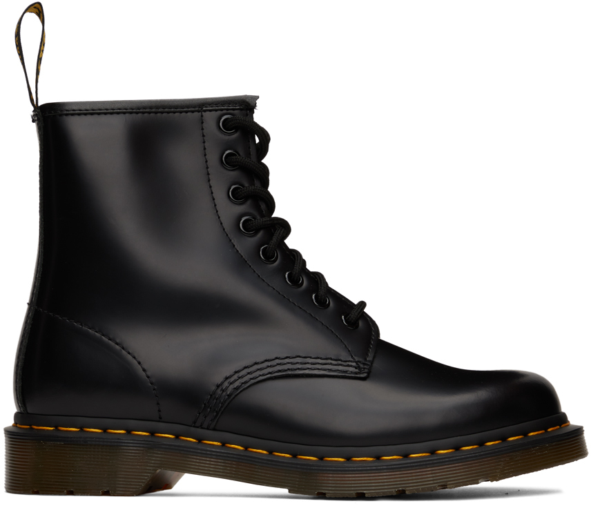 Black 1460 Lace-Up Boots