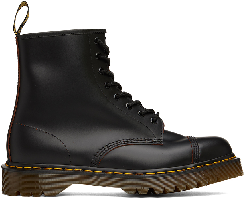Black 1460 Toe Cap Bex Boots