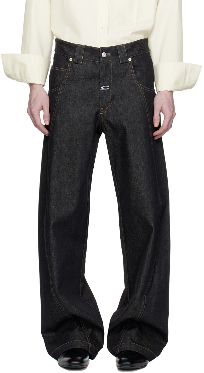 Commission Black Pill Jeans In Raw Denim | ModeSens