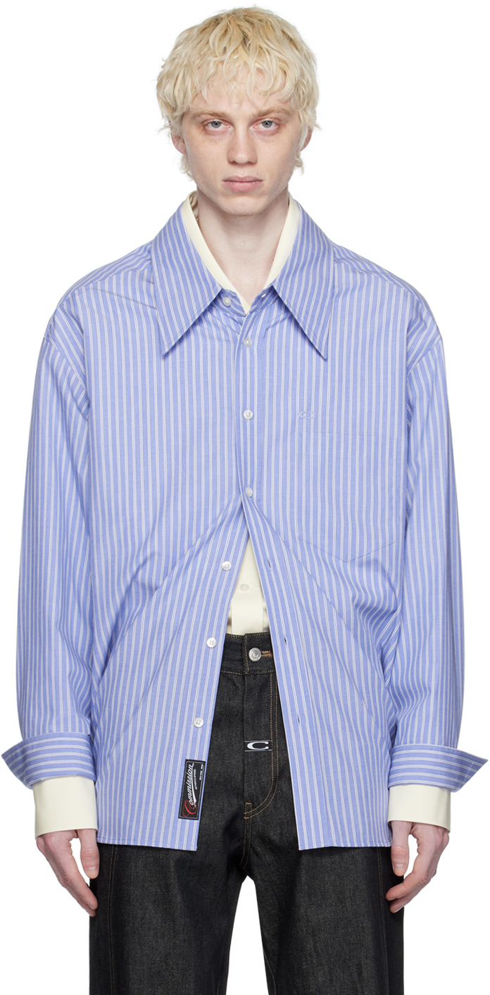 Blue Board Stripe Shirt