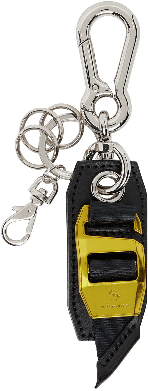 Master-piece Co Black Hook Buckle Keychain