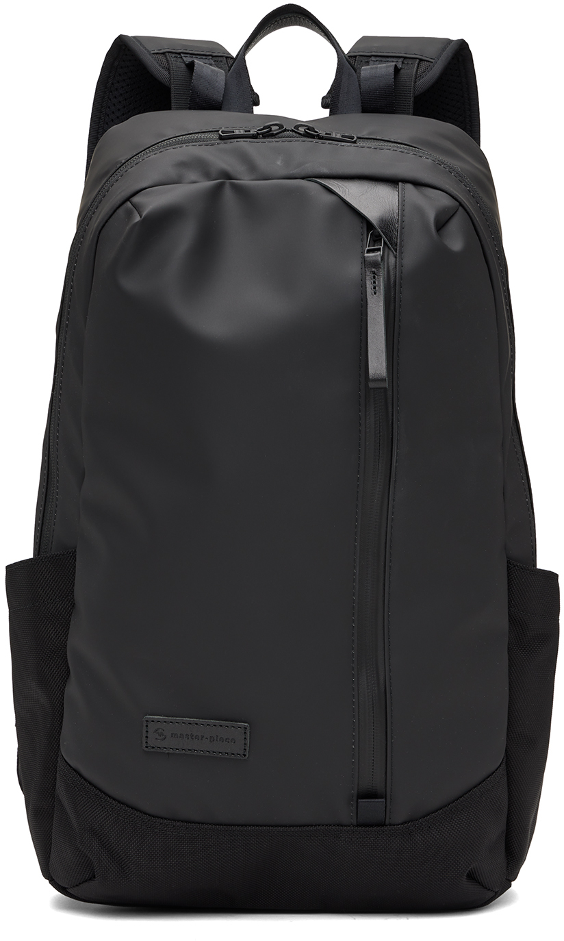 Master-Piece Co: Black Slick Backpack | SSENSE UK