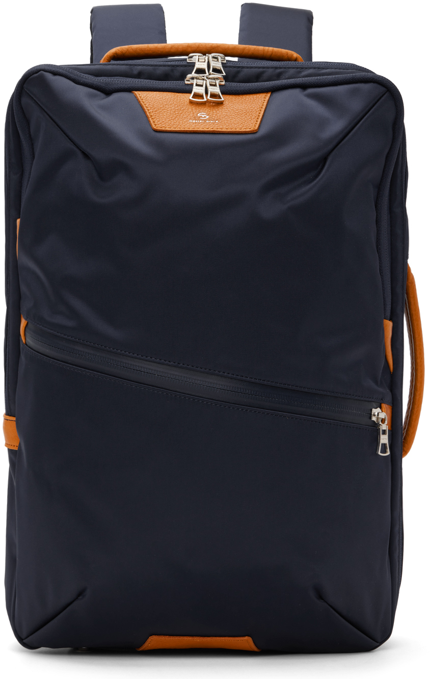 Master-piece Co Navy Progress Backpack In Blue