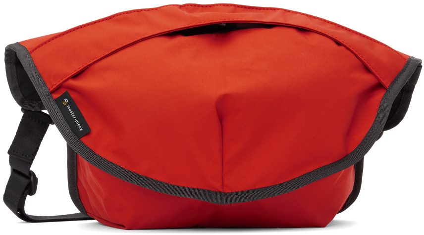Master-Piece Co Orange Front Pack Face Bag