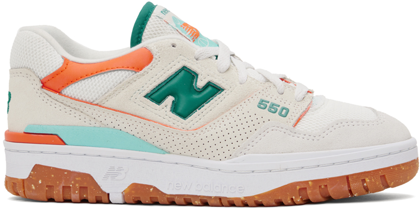 New Balance Bbw550da Low Top Womans Sneakers In Sea Salt/verdigris