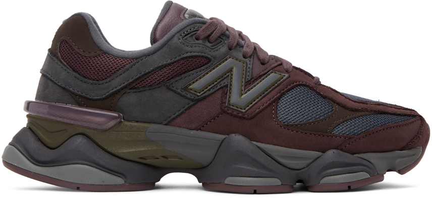 New Balance: Purple & Gray 9060 Sneakers | SSENSE Canada