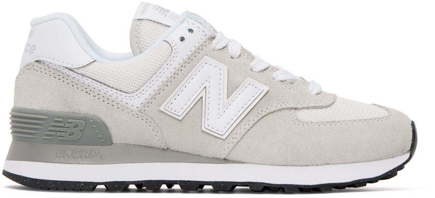 New Balance Gray 574 Sneakers In Nimbus Cloud