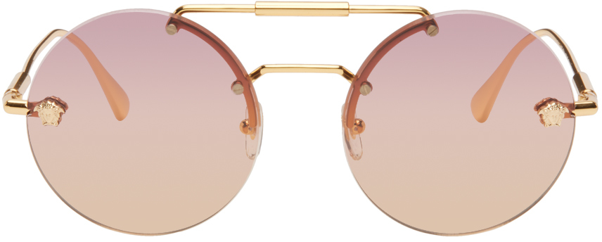 versace sunglasses gold medusa