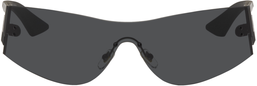 Versace Black Shield Sunglasses