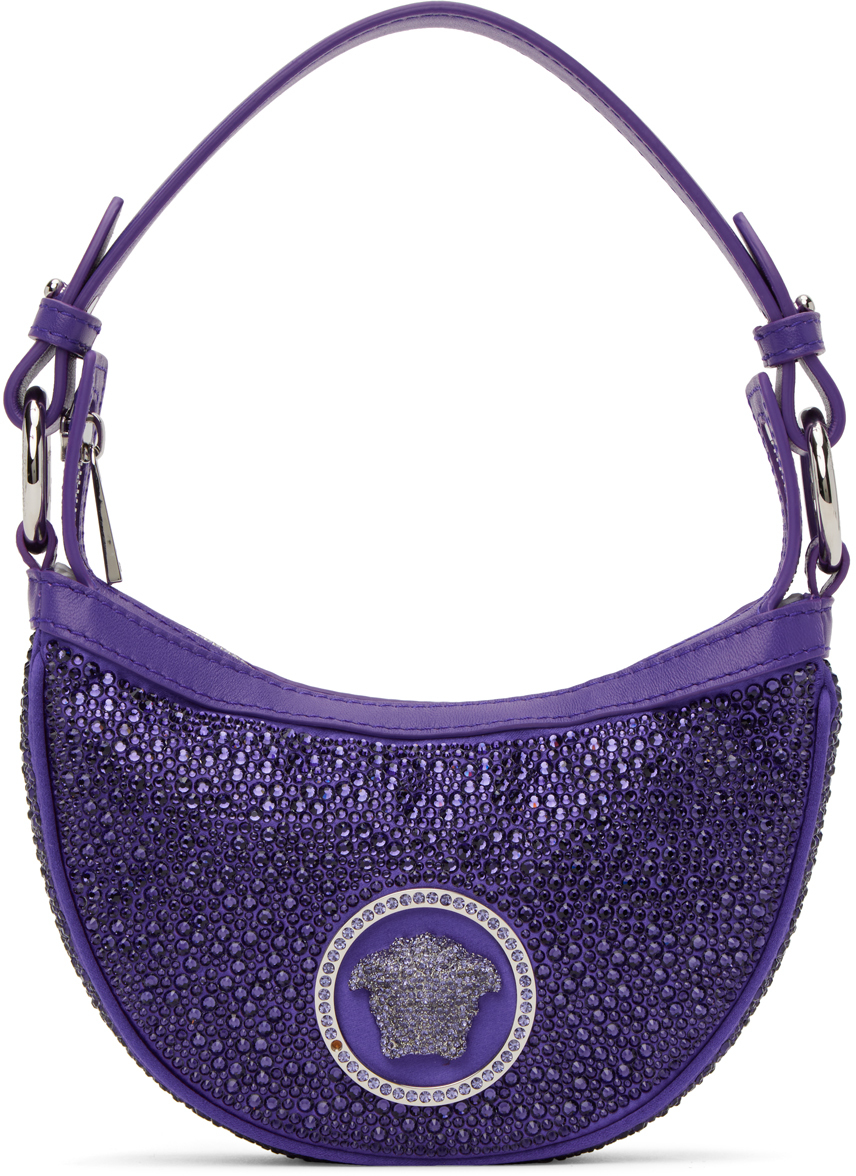 Purple Mini Crystal Repeat Bag