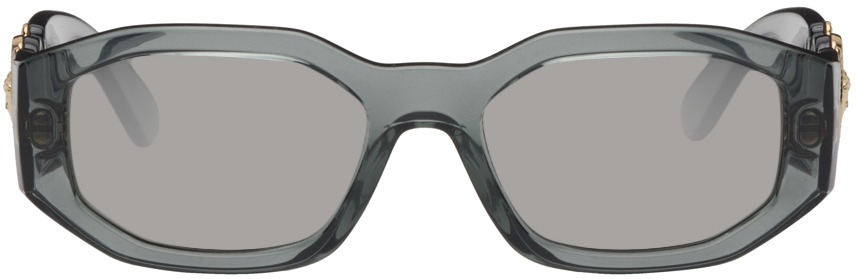 Versace Gray Biggie Sunglasses